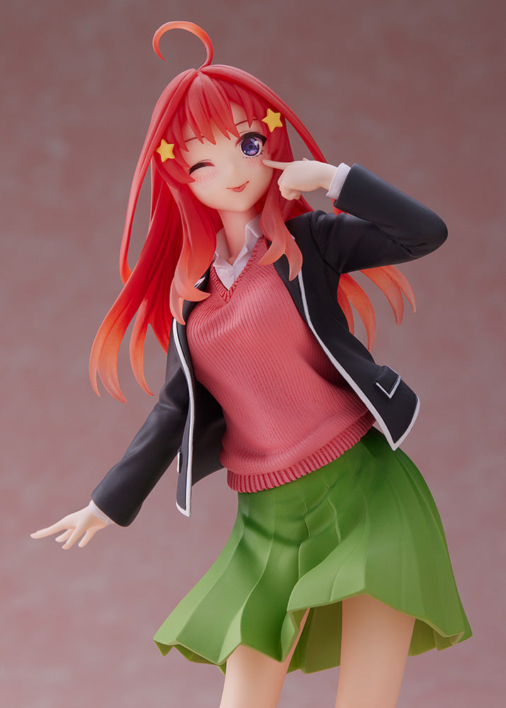 [PREORDER] The Quintessential Quintuplets ∬ Coreful Figure – Itsuki Nakano (Uniform Ver.) Renewal Edition - Prize Figure - Glacier Hobbies - Taito