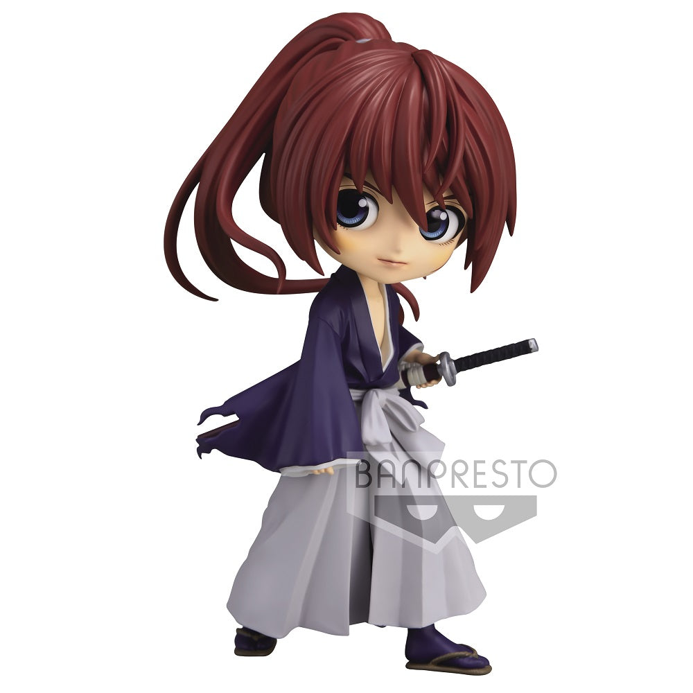 RUROUNI KENSHIN-MEIJI SWORDSMAN ROMANTIC STORY- Q posket-BATTOUSAI HIMURA-(ver.B) - Glacier Hobbies - Banpresto