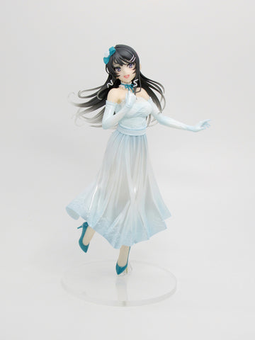 [PREORDER] Rascal Does Not Dream of Bunny Girl Senpai Coreful Figure – Mai Sakurajima ~ Party Dress - Glacier Hobbies - Taito