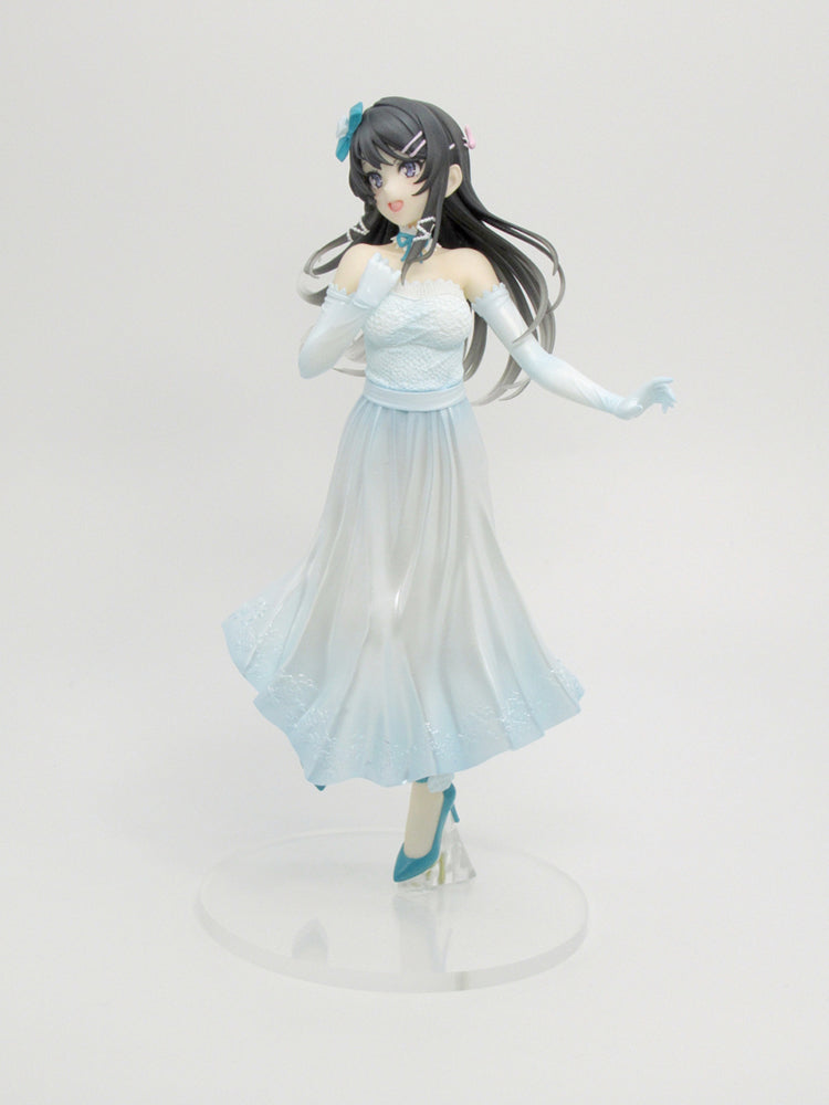 [PREORDER] Rascal Does Not Dream of Bunny Girl Senpai Coreful Figure – Mai Sakurajima ~ Party Dress - Glacier Hobbies - Taito
