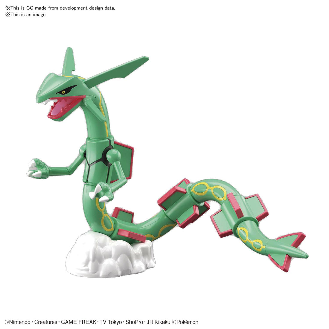 Rayquaza Model Kit - Glacier Hobbies - Bandai