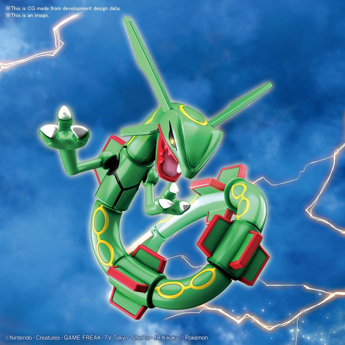Rayquaza Model Kit - Glacier Hobbies - Bandai