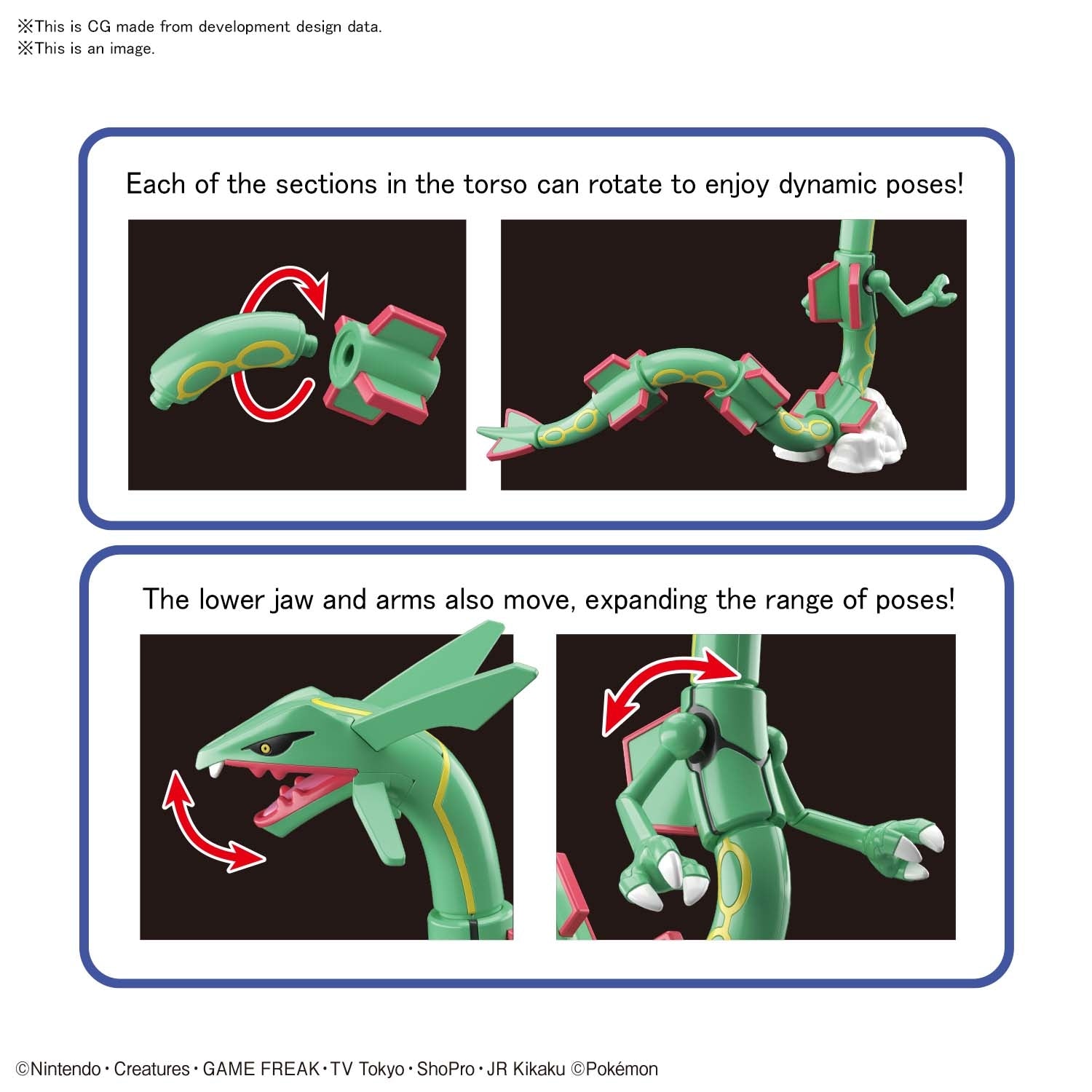Rayquaza Model Kit - Glacier Hobbies - Bandai