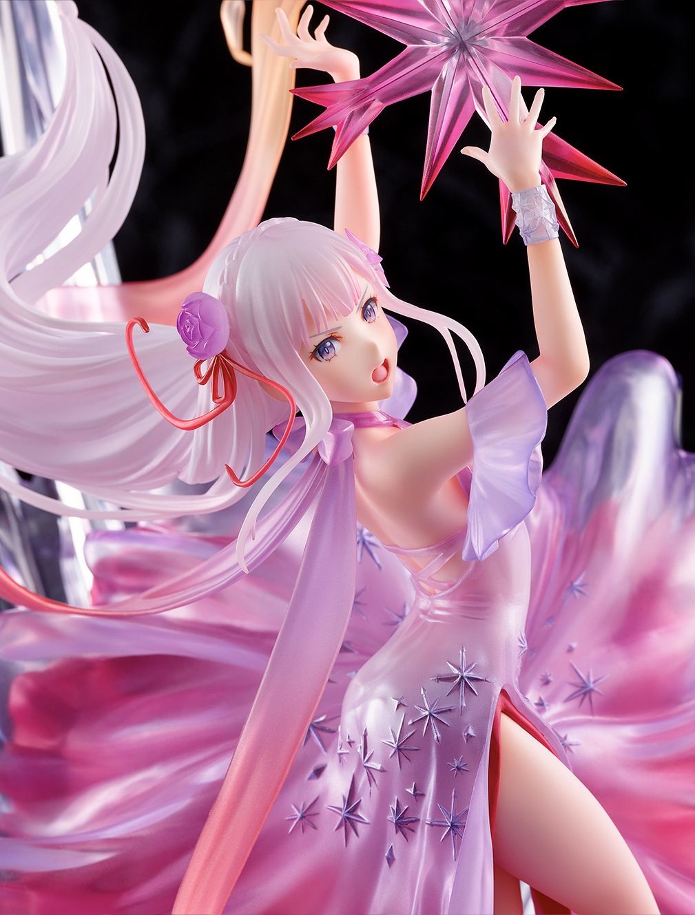 [PREORDER] Re:ZERO -Starting Life in Another World - Emilia Crystal Dress Ver. 1/7 Scale Figure - Glacier Hobbies - Estream