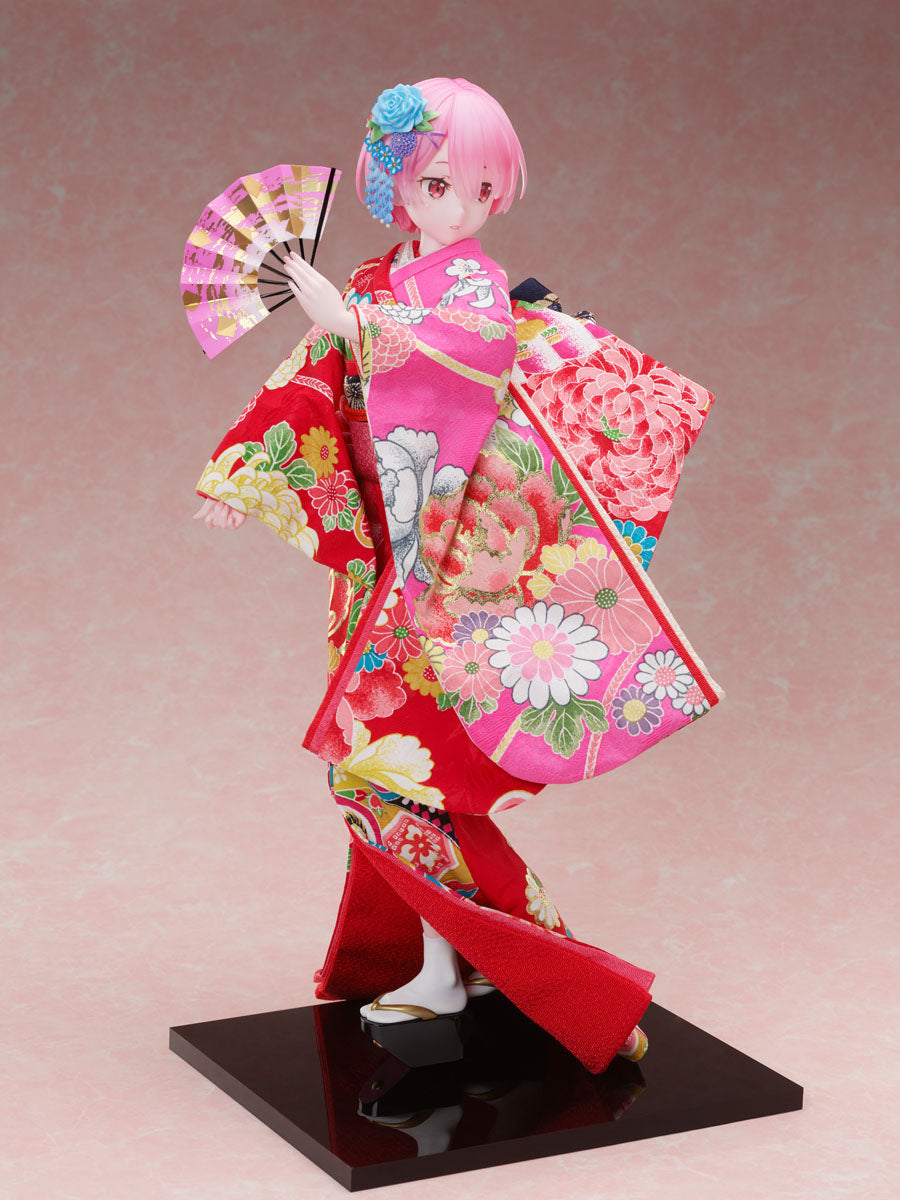 [PREORDER] ReZERO -Starting Life in Another World- Ram -Japanese Doll- 1/4 Scale Figure - Glacier Hobbies - FURYU Corporation