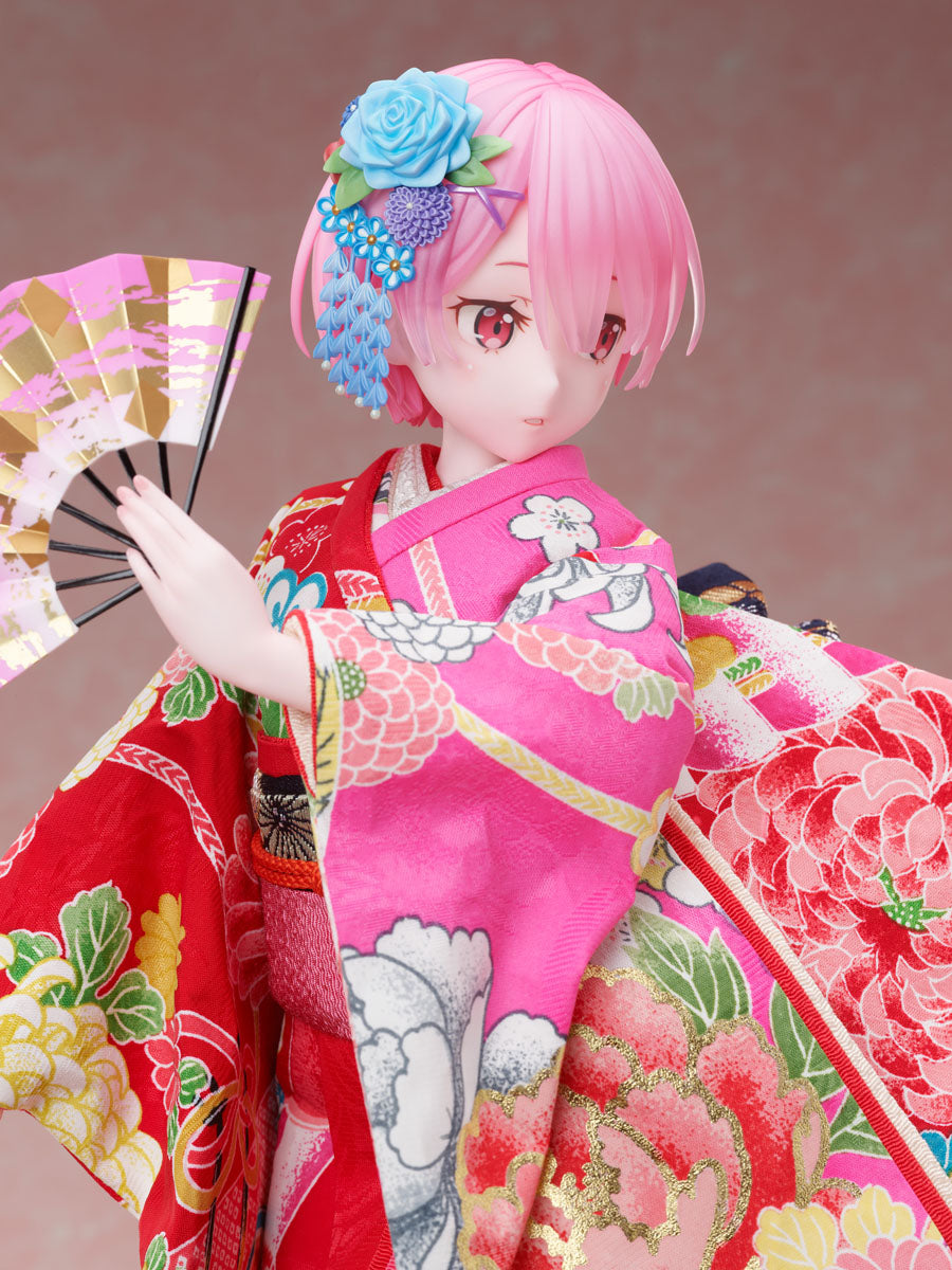 [PREORDER] ReZERO -Starting Life in Another World- Ram -Japanese Doll- 1/4 Scale Figure - Glacier Hobbies - FURYU Corporation
