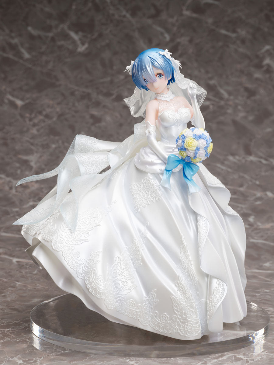 Re:ZERO -Starting Life in Another World- Rem -Wedding Dress- 1/7 Scale Figure - Glacier Hobbies - FURYU Corporation