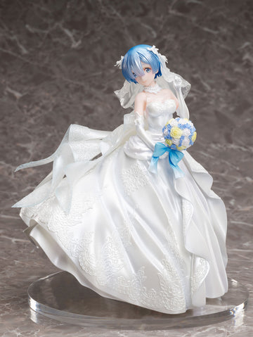 Re:ZERO -Starting Life in Another World- Rem -Wedding Dress- 1/7 Scale Figure - Glacier Hobbies - FURYU Corporation