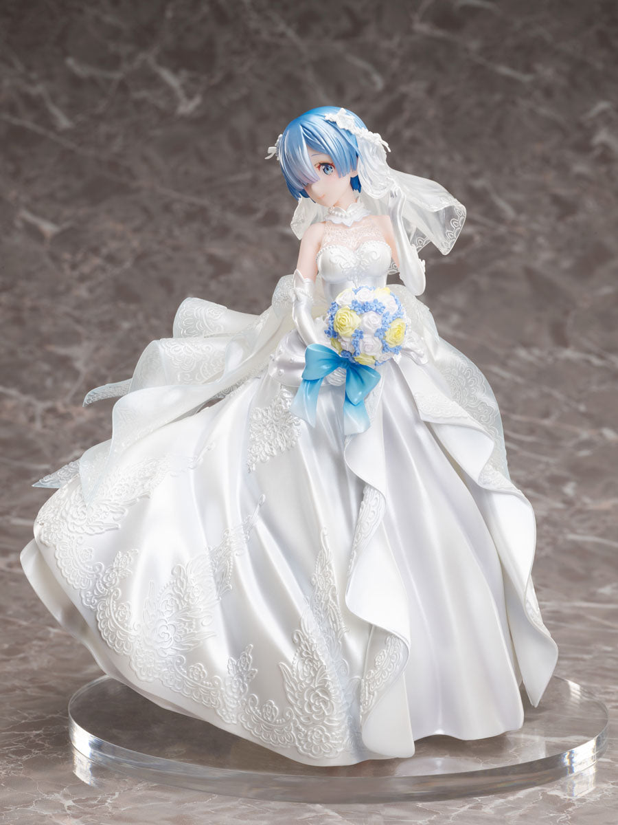 Re:ZERO -Starting Life in Another World- Rem -Wedding Dress- 1/7 Scale Figure - Glacier Hobbies - FURYU Corporation