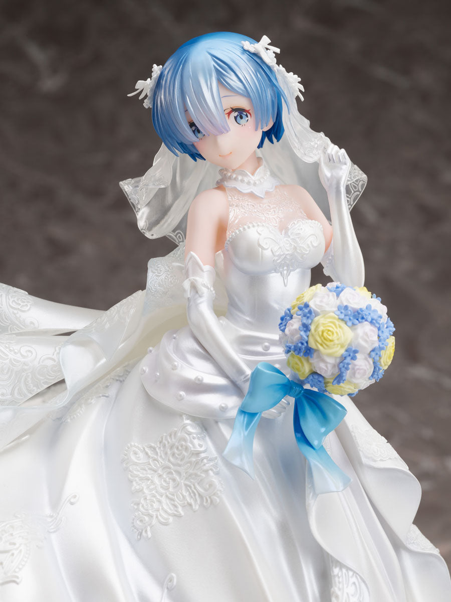 Re:ZERO -Starting Life in Another World- Rem -Wedding Dress- 1/7 Scale Figure - Glacier Hobbies - FURYU Corporation