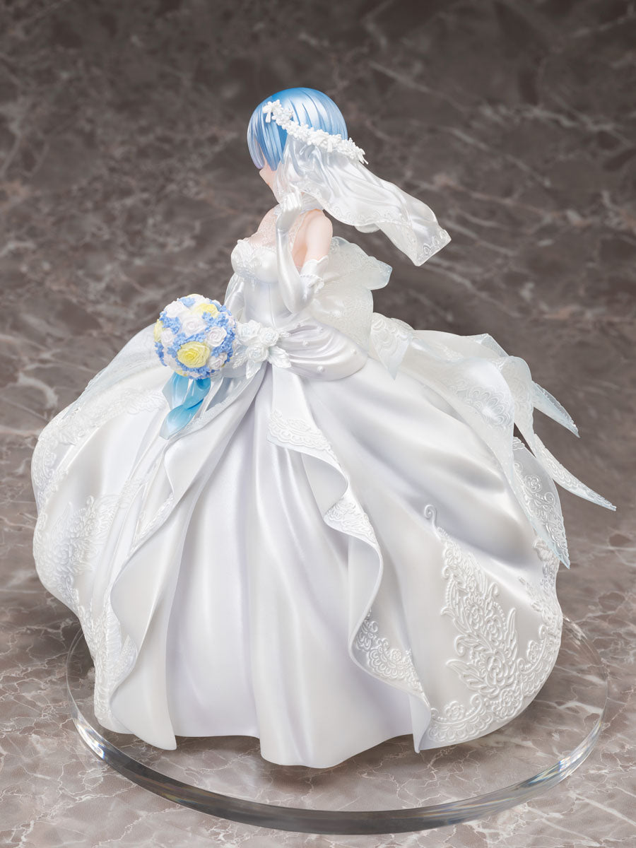 Re:ZERO -Starting Life in Another World- Rem -Wedding Dress- 1/7 Scale Figure - Glacier Hobbies - FURYU Corporation