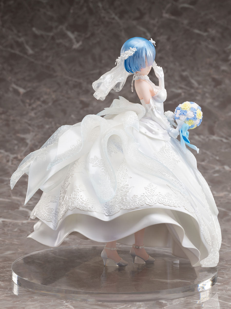 Re:ZERO -Starting Life in Another World- Rem -Wedding Dress- 1/7 Scale Figure - Glacier Hobbies - FURYU Corporation
