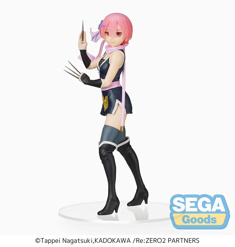 [PREORDER] Re:ZERO -Starting Life in Another World- SPM Figure "Ram" Kunoichi Tobi Ver. - Glacier Hobbies - SEGA