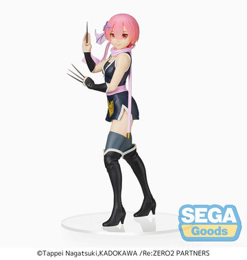 [PREORDER] Re:ZERO -Starting Life in Another World- SPM Figure "Ram" Kunoichi Tobi Ver. - Glacier Hobbies - SEGA