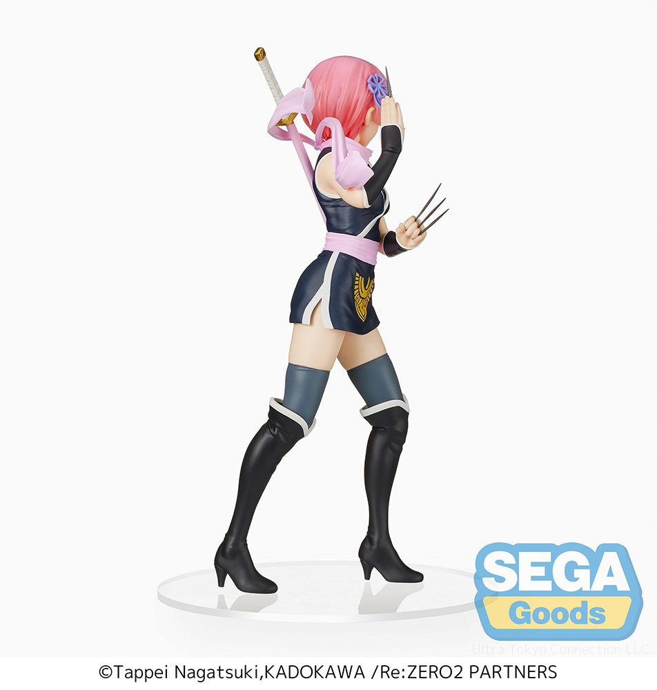 [PREORDER] Re:ZERO -Starting Life in Another World- SPM Figure "Ram" Kunoichi Tobi Ver. - Glacier Hobbies - SEGA