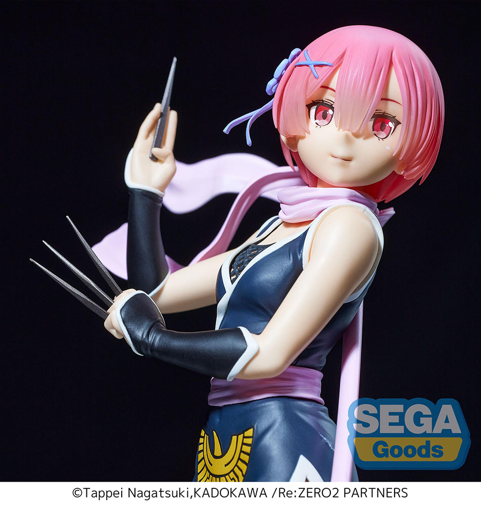 [PREORDER] Re:ZERO -Starting Life in Another World- SPM Figure "Ram" Kunoichi Tobi Ver. - Glacier Hobbies - SEGA