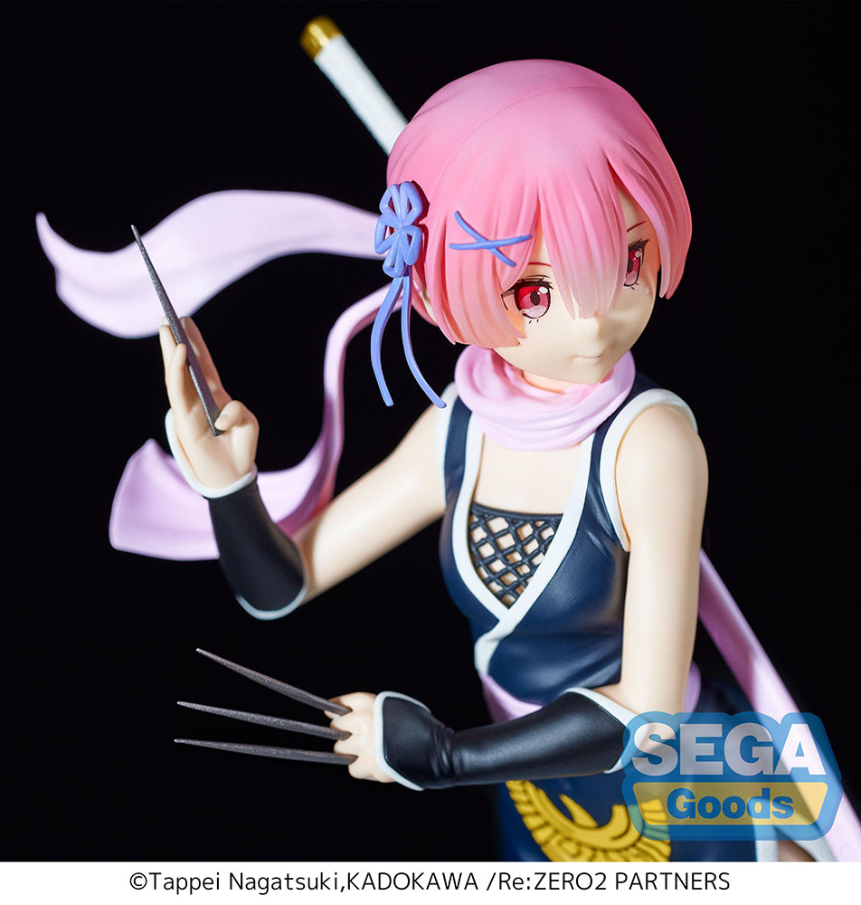 [PREORDER] Re:ZERO -Starting Life in Another World- SPM Figure "Ram" Kunoichi Tobi Ver. - Glacier Hobbies - SEGA