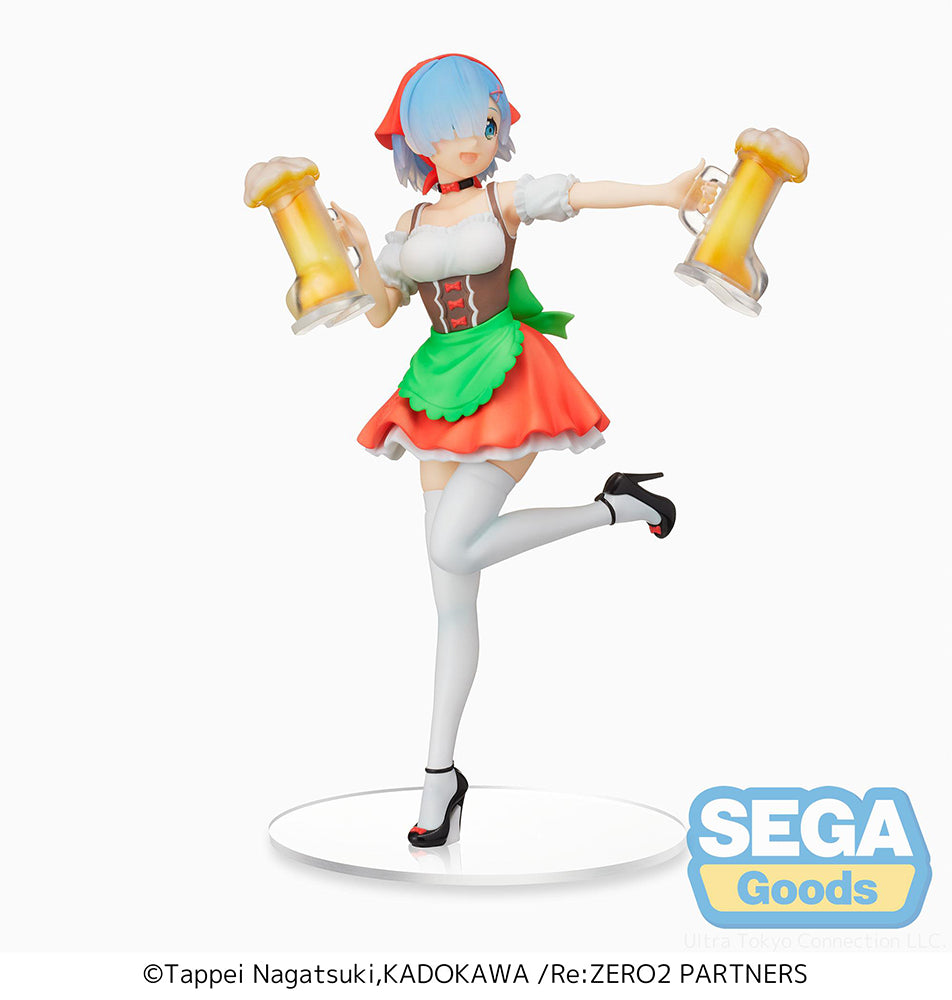 Re:ZERO -Starting Life in Another World- SPM Figure "Rem" Oktoberfest Ver. - Glacier Hobbies - SEGA