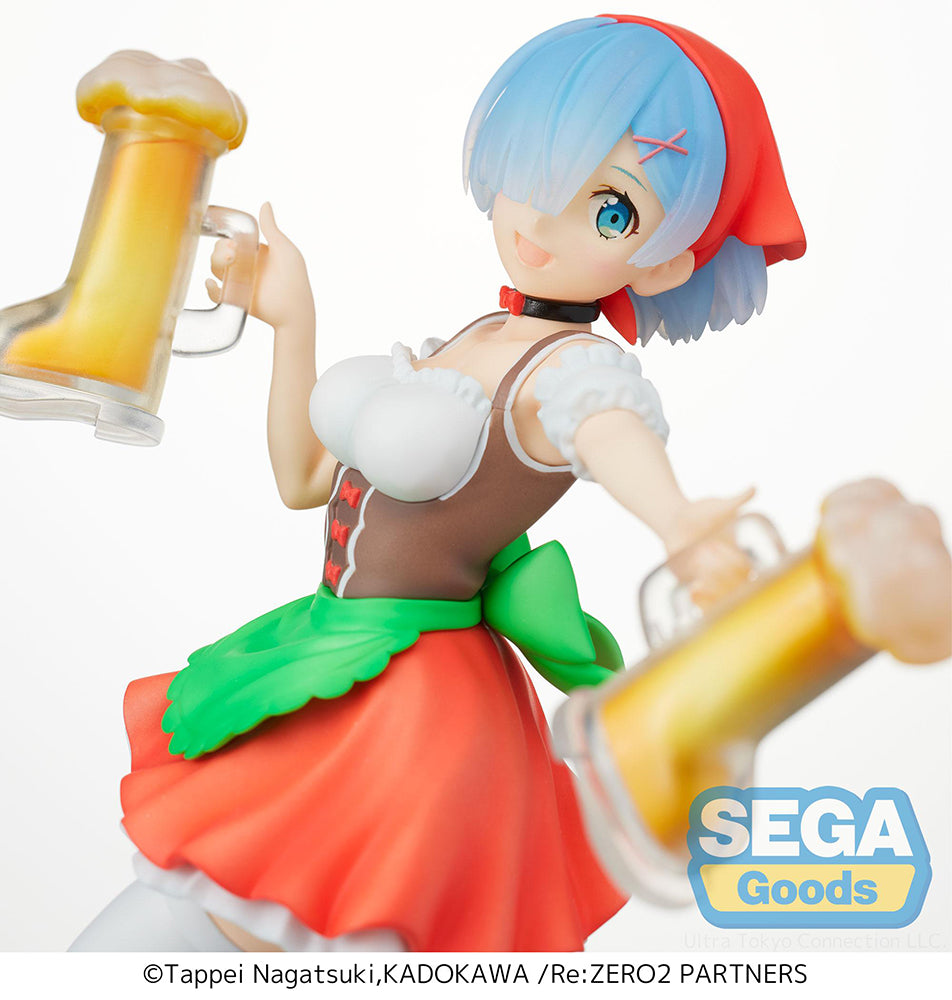 Re:ZERO -Starting Life in Another World- SPM Figure "Rem" Oktoberfest Ver. - Glacier Hobbies - SEGA