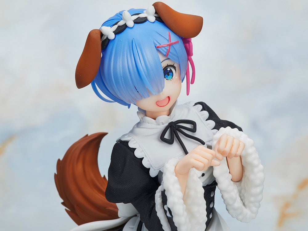 Re:Zero Coreful Figure Rem~Memory Snow Dog ver~ Prize Figure - Glacier Hobbies - Taito