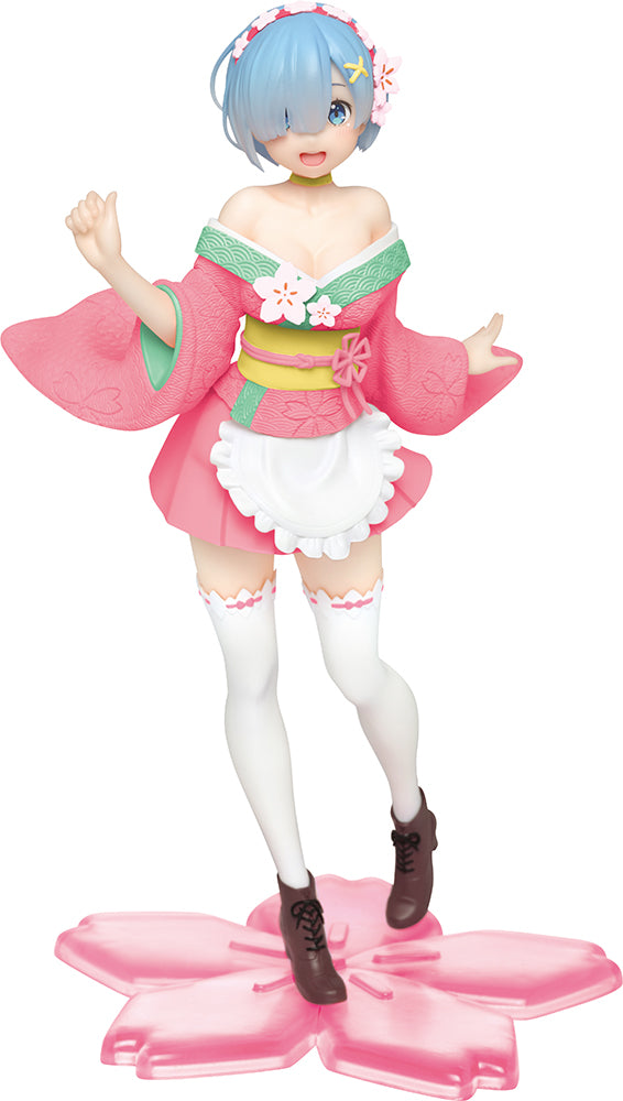 [PREORDER] Re:Zero Precious Figure - Rem ~Original Sakura image ver.~Renewal~ Prize Figure - Glacier Hobbies - Taito