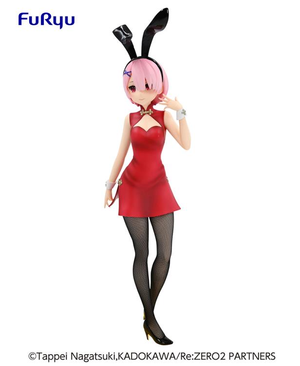 Re:Zero Starting Life in Another World BiCute Bunnies Figure-Ram -China - Prize Figure - Glacier Hobbies - FuRyu Corporation
