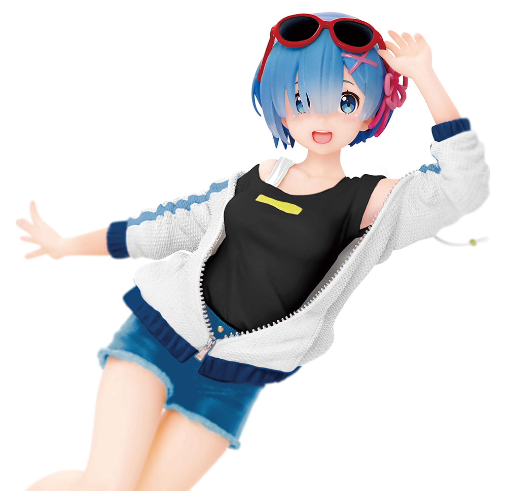 [PREORDER] Re:Zero Starting Life in Another World Precious Figure – Rem (Sporty Summer Ver.) Renewal Edition - Glacier Hobbies - Taito