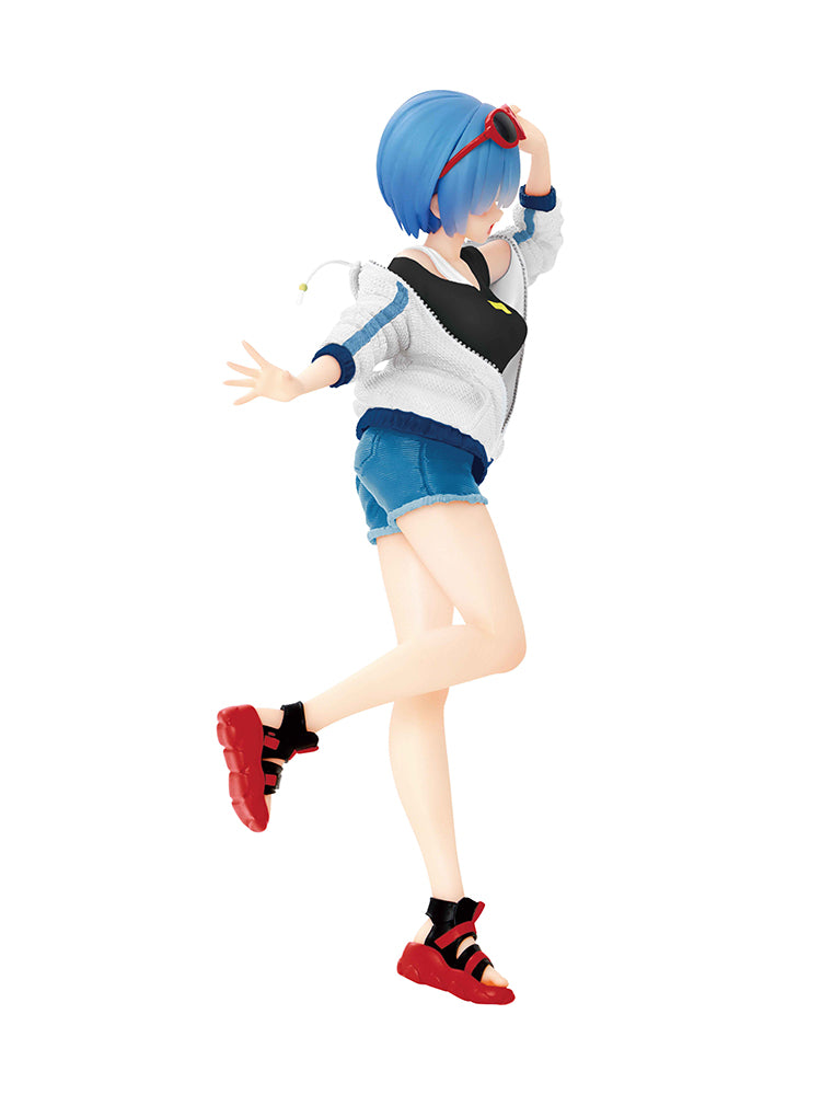 [PREORDER] Re:Zero Starting Life in Another World Precious Figure – Rem (Sporty Summer Ver.) Renewal Edition - Glacier Hobbies - Taito