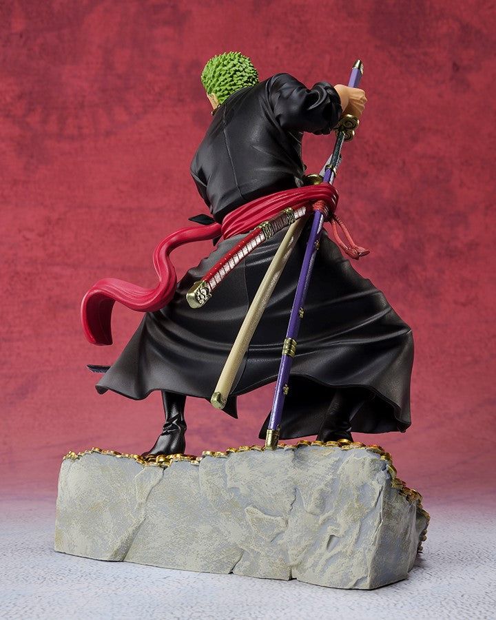 Roronoa Zoro - WT100 Commemorative Eiichiro Oda Illustration "DAIKAIZOKU HYAKKEI" Figuarts ZERO - Glacier Hobbies - Bandai