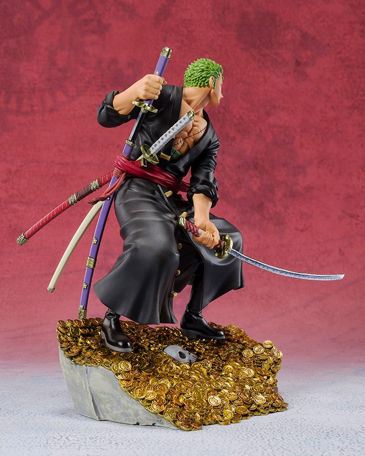Roronoa Zoro - WT100 Commemorative Eiichiro Oda Illustration "DAIKAIZOKU HYAKKEI" Figuarts ZERO - Glacier Hobbies - Bandai