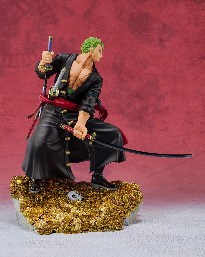 Roronoa Zoro - WT100 Commemorative Eiichiro Oda Illustration "DAIKAIZOKU HYAKKEI" Figuarts ZERO - Glacier Hobbies - Bandai