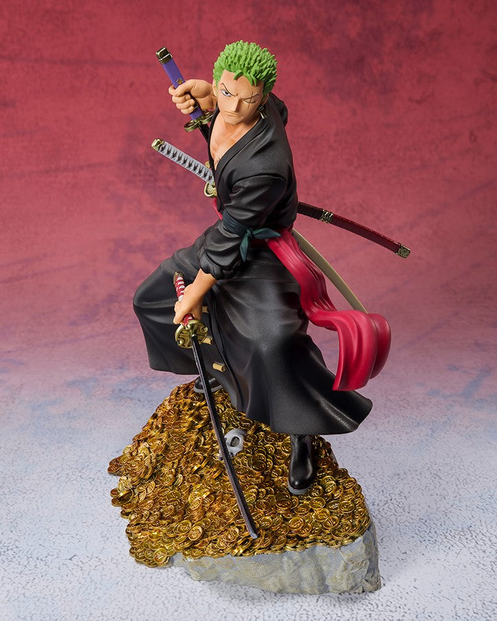 Roronoa Zoro - WT100 Commemorative Eiichiro Oda Illustration "DAIKAIZOKU HYAKKEI" Figuarts ZERO - Glacier Hobbies - Bandai