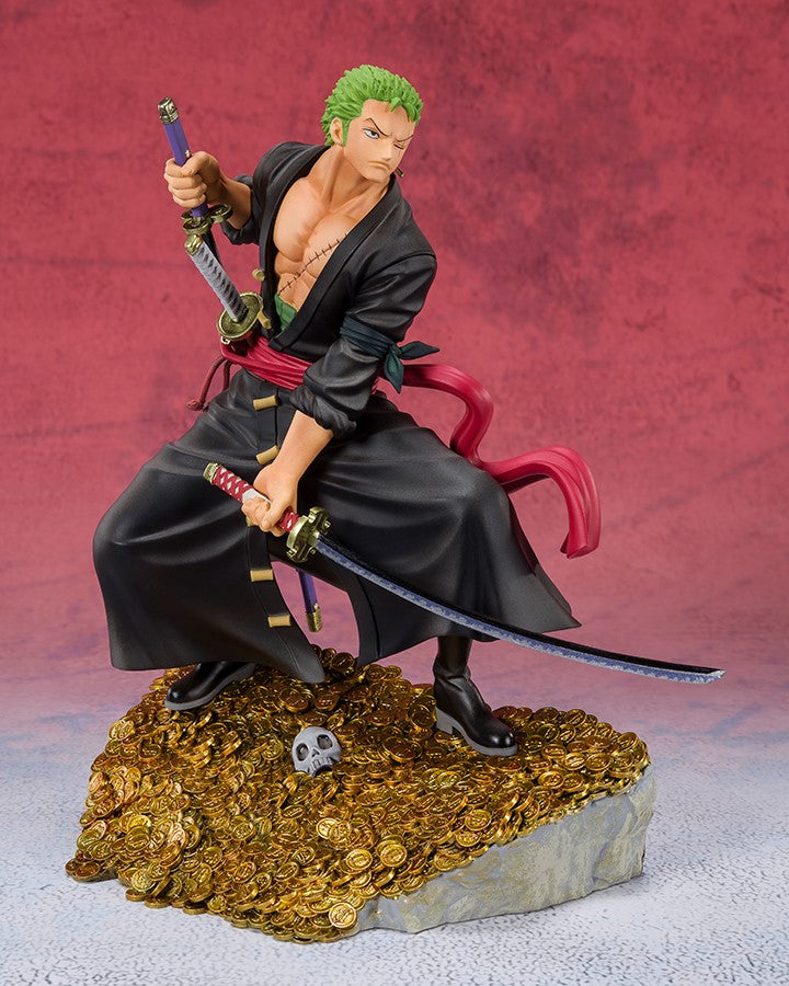 Roronoa Zoro - WT100 Commemorative Eiichiro Oda Illustration "DAIKAIZOKU HYAKKEI" Figuarts ZERO - Glacier Hobbies - Bandai