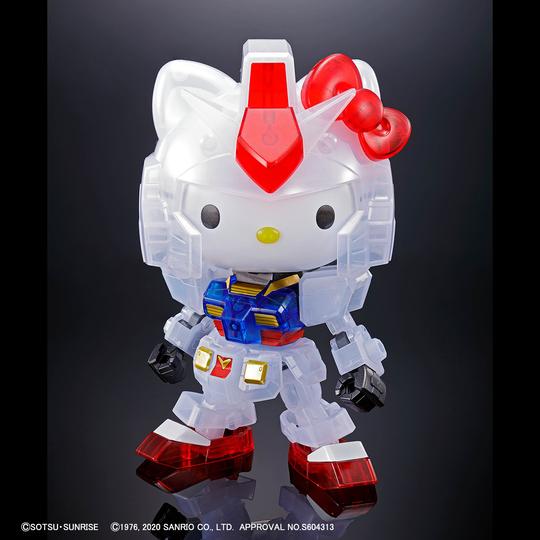 SDEX Hello Kitty x RX-78-2 Gundam Clear Color [The Gundam Base Limited] - Glacier Hobbies - Bandai