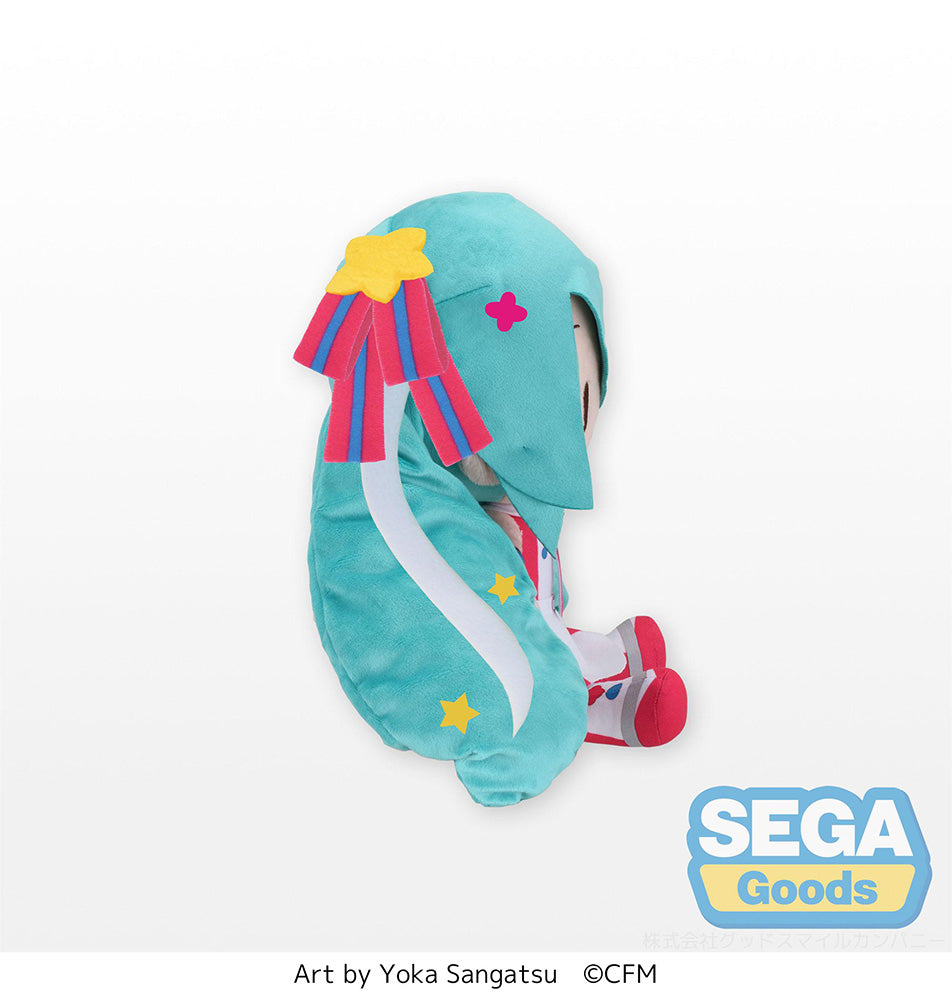 [PREORDER] Hatsune Miku Magical Mirai 10th Fluffy Plush (L) - Glacier Hobbies - SEGA