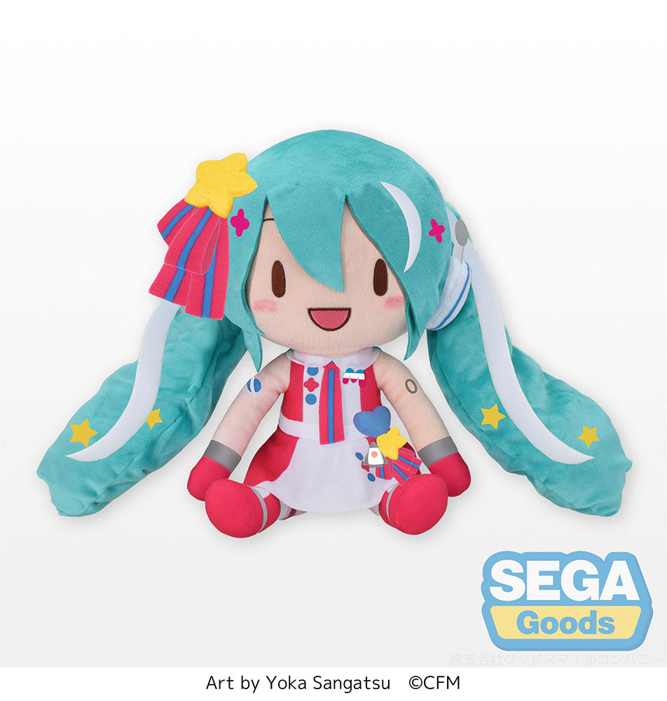 [PREORDER] Hatsune Miku Magical Mirai 10th Fluffy Plush (L) - Glacier Hobbies - SEGA