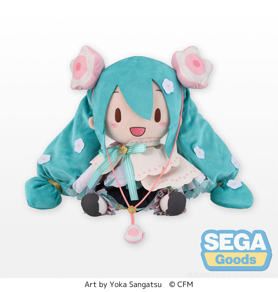 [PREORDER] Hatsune Miku Magical Mirai 2021 Fluffy Plush (L) - Glacier Hobbies - SEGA