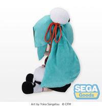 [PREORDER] Hatsune Miku Series Fluffy Plush "Hatsune Miku - Panda Manju" (LL) - Glacier Hobbies - SEGA