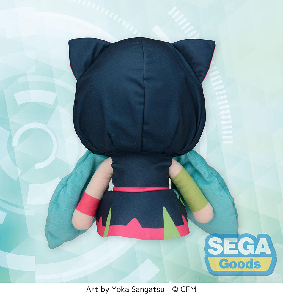 [PREORDER] Fuwapuchi "Hatsune Miku Series" L Plush ~Live Stage - Plushies - Glacier Hobbies - SEGA