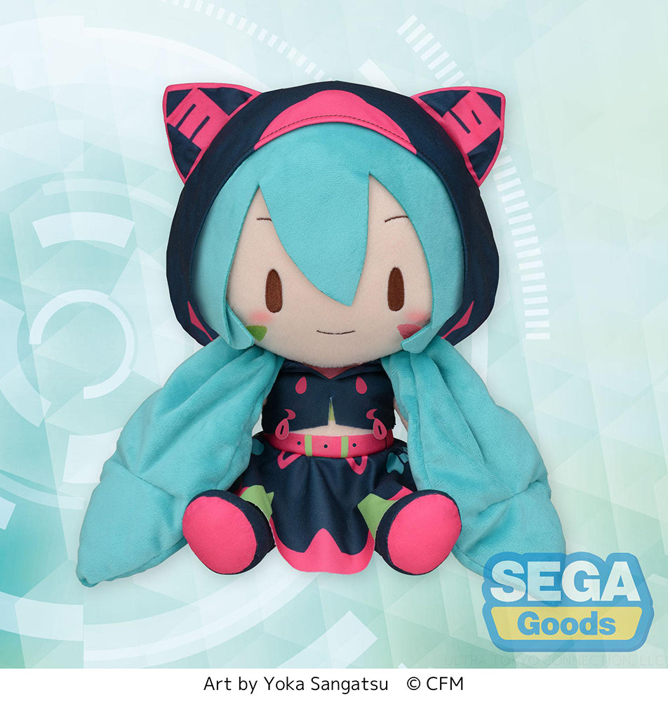[PREORDER] Fuwapuchi "Hatsune Miku Series" L Plush ~Live Stage - Plushies - Glacier Hobbies - SEGA