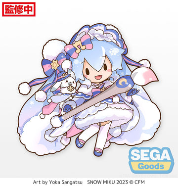 [PREORDER] Fuwapetit "Snow Miku 2023" Dodeka Jumbo Plush - Glacier Hobbies - SEGA