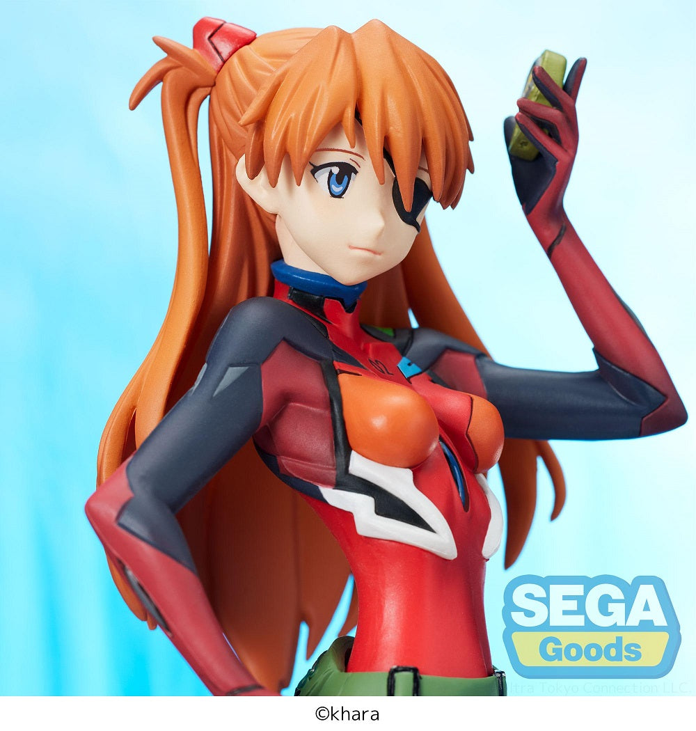 EVANGELION: 3.0+1.0 Thrice Upon a Time SPM Figure "Asuka Shikinami Langley" -  Prize Figure - Glacier Hobbies - SEGA