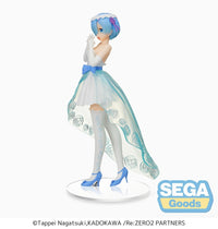 Re:ZERO -Starting Life in Another World- SPM Figure "Rem" Wedding Dress Ver. - Prize Figure - Glacier Hobbies - SEGA