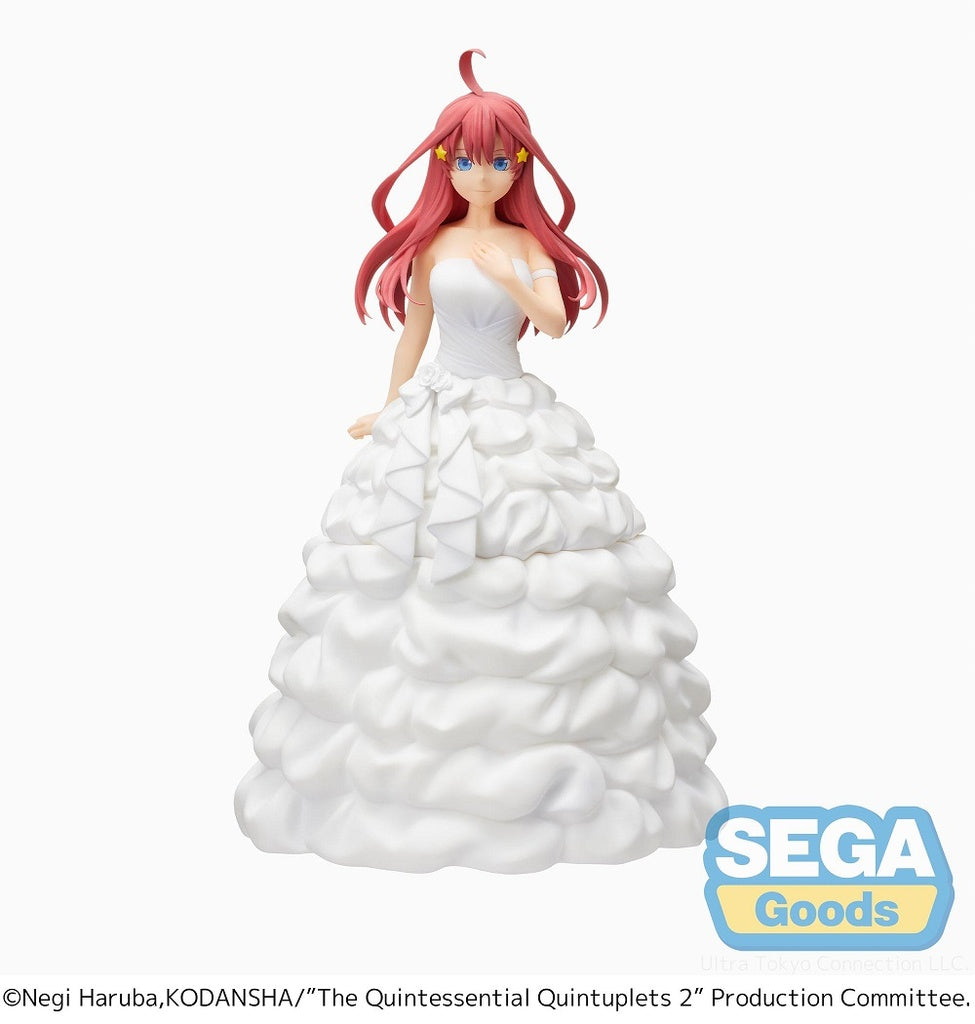 The Quintessential Quintuplets 2 SPM Figure "Itsuki Nakano" Bride Ver. Prize Figure - Glacier Hobbies - SEGA