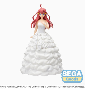 The Quintessential Quintuplets 2 SPM Figure "Itsuki Nakano" Bride Ver. Prize Figure - Glacier Hobbies - SEGA