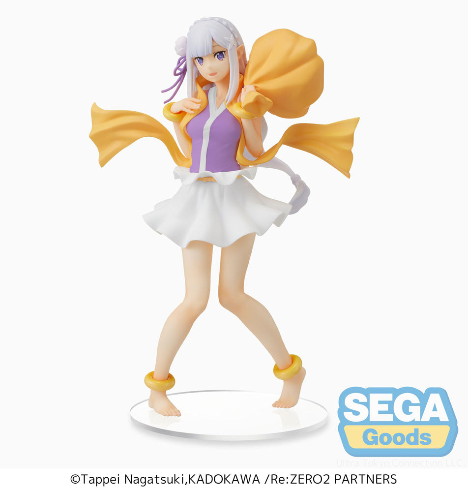 Re:ZERO -Starting Life in Another World- SPM Figure "Emilia" -Wind God - Prize Figure - Glacier Hobbies - SEGA