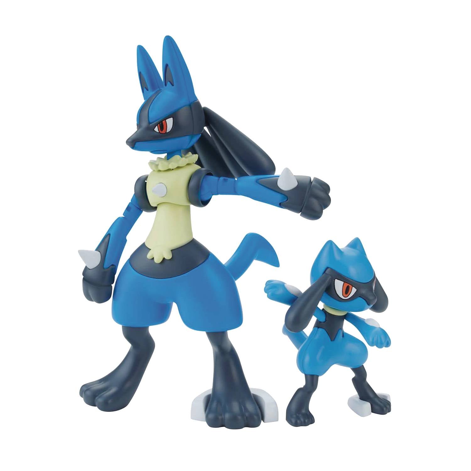Riolu & Lucario Model - Glacier Hobbies - Bandai