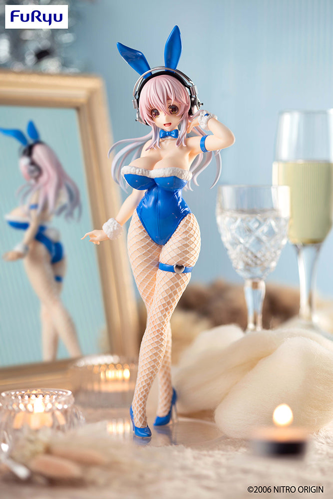 [PREORDER] SUPER SONICO BiCute Bunnies Figure-SUPER SONICO Blue Rabbit ver. - Glacier Hobbies - FURYU Corporation
