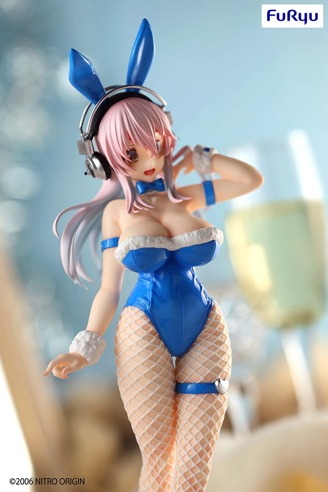 [PREORDER] SUPER SONICO BiCute Bunnies Figure-SUPER SONICO Blue Rabbit ver. - Glacier Hobbies - FURYU Corporation
