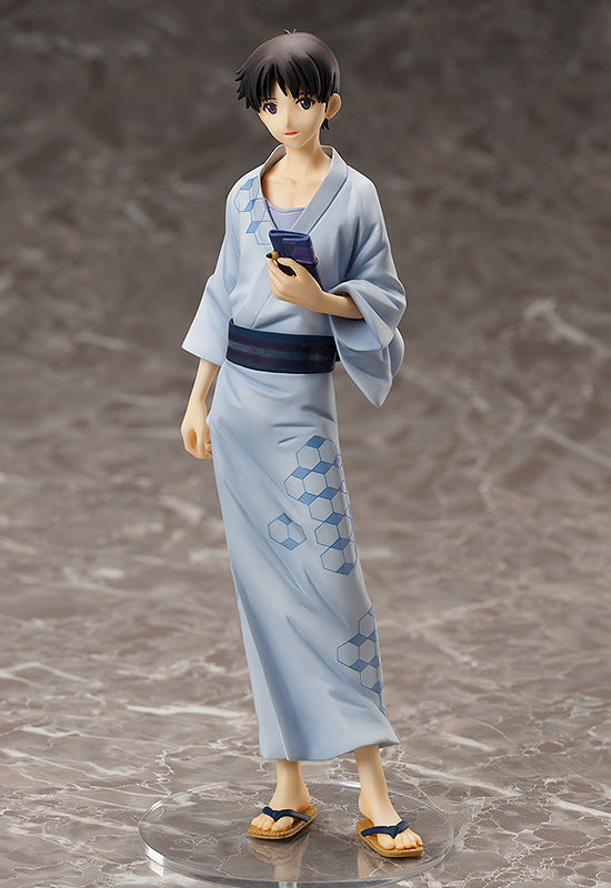 Shinji Ikari: Yukata Ver. 1/8 Scale Figure - Glacier Hobbies - FREEing